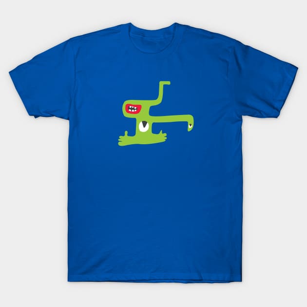 Green creature T-Shirt by now83